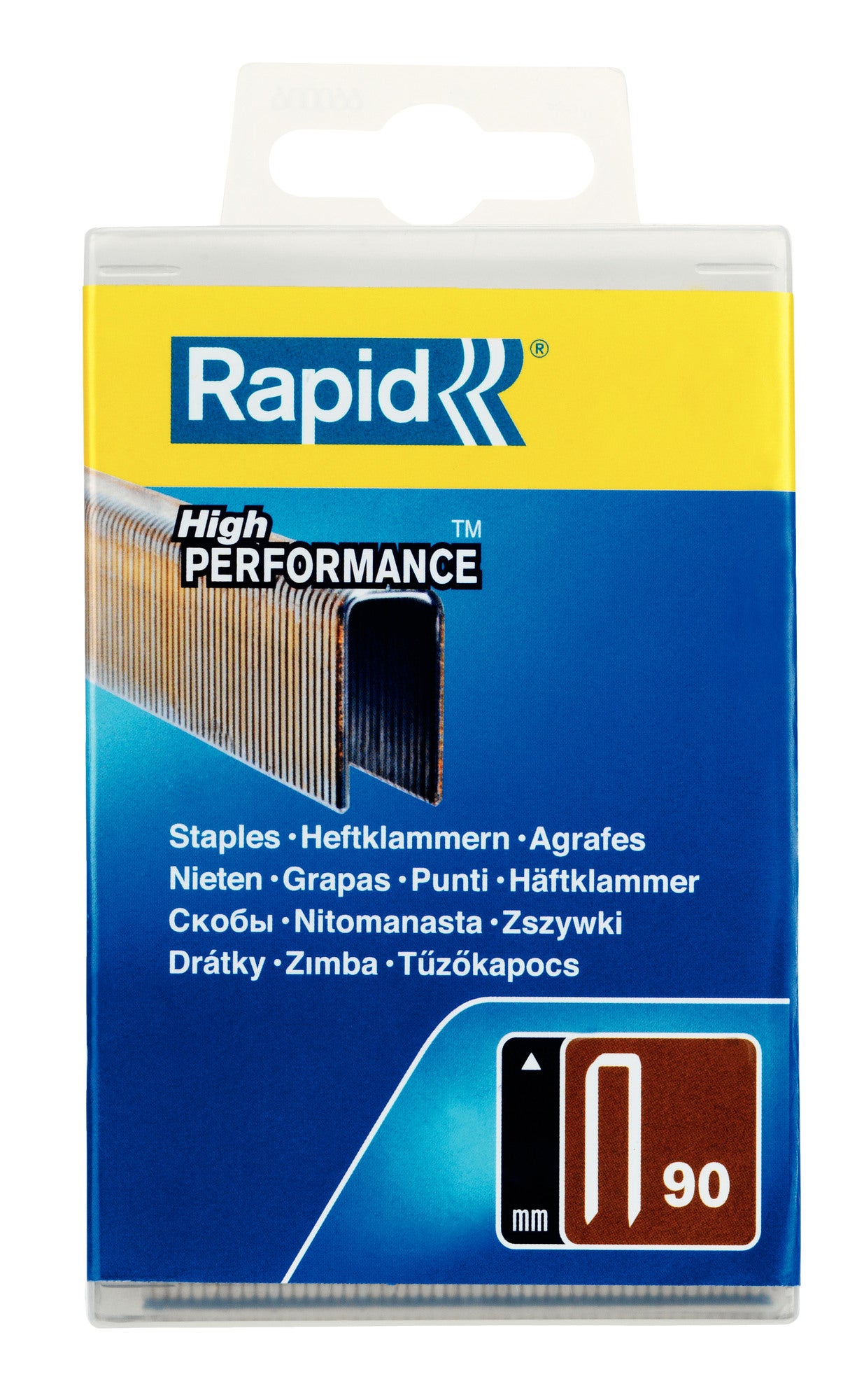 Zszywki wąskie żywicowane 90/20 mm, 3000 szt.