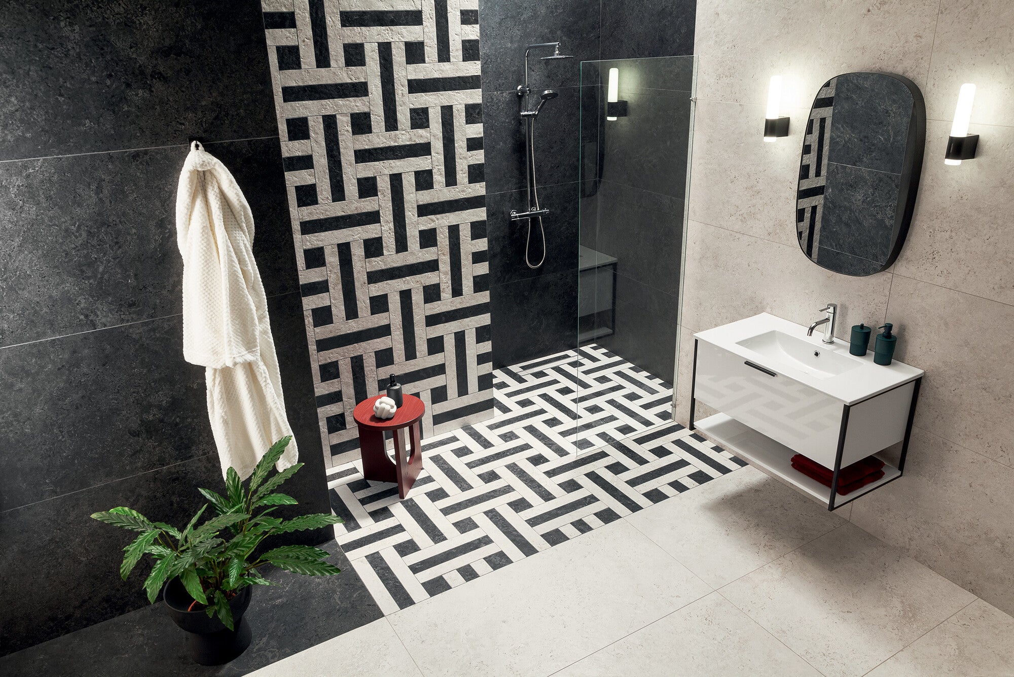 Gres szkliwiony Luno White 59,8x119,8 cm matowy 1,43 m2 1