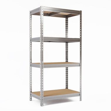 Regał Bullrack Rivet wym. 200x100x60 cm, 4 półki, 600 kg 1