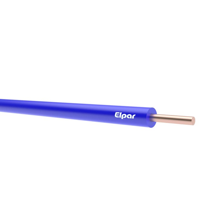 Przewód H07V-U(DY) 1,5mm2 drut niebieski 1m
