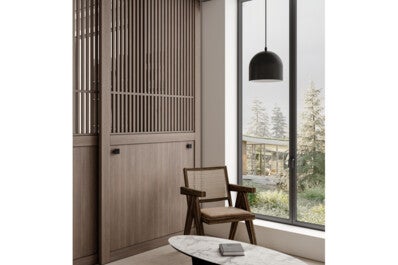 Oprawa sufitowa KATILU  1x E27, czarna, średnica 25cm, materiał metal 1