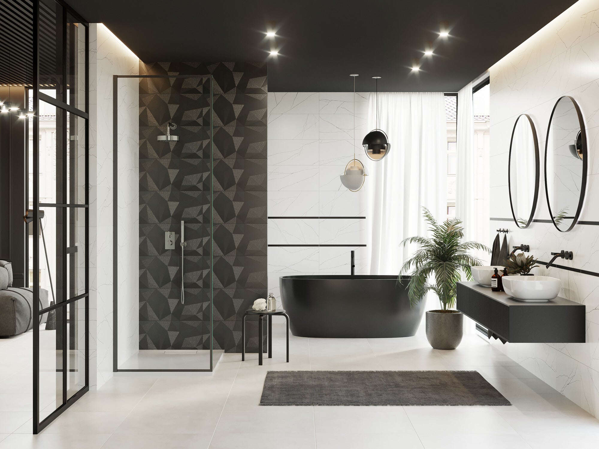 Płytka ścienna Alesia white 30x60 cm 1.8 m2 7