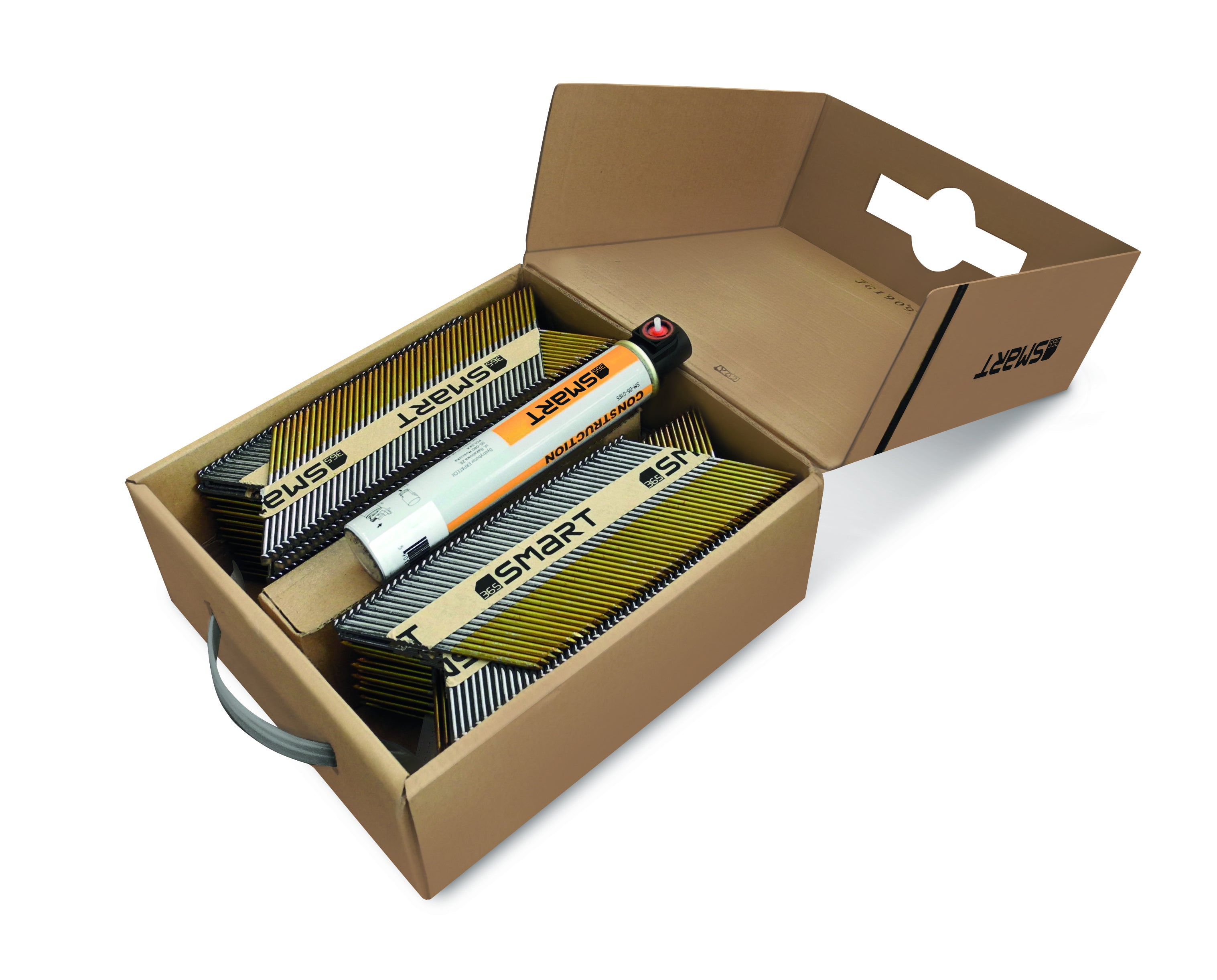 Gwoździe na papierze pierścieniowe 3,1x90 mm 2200 szt. + 2 gazy 1