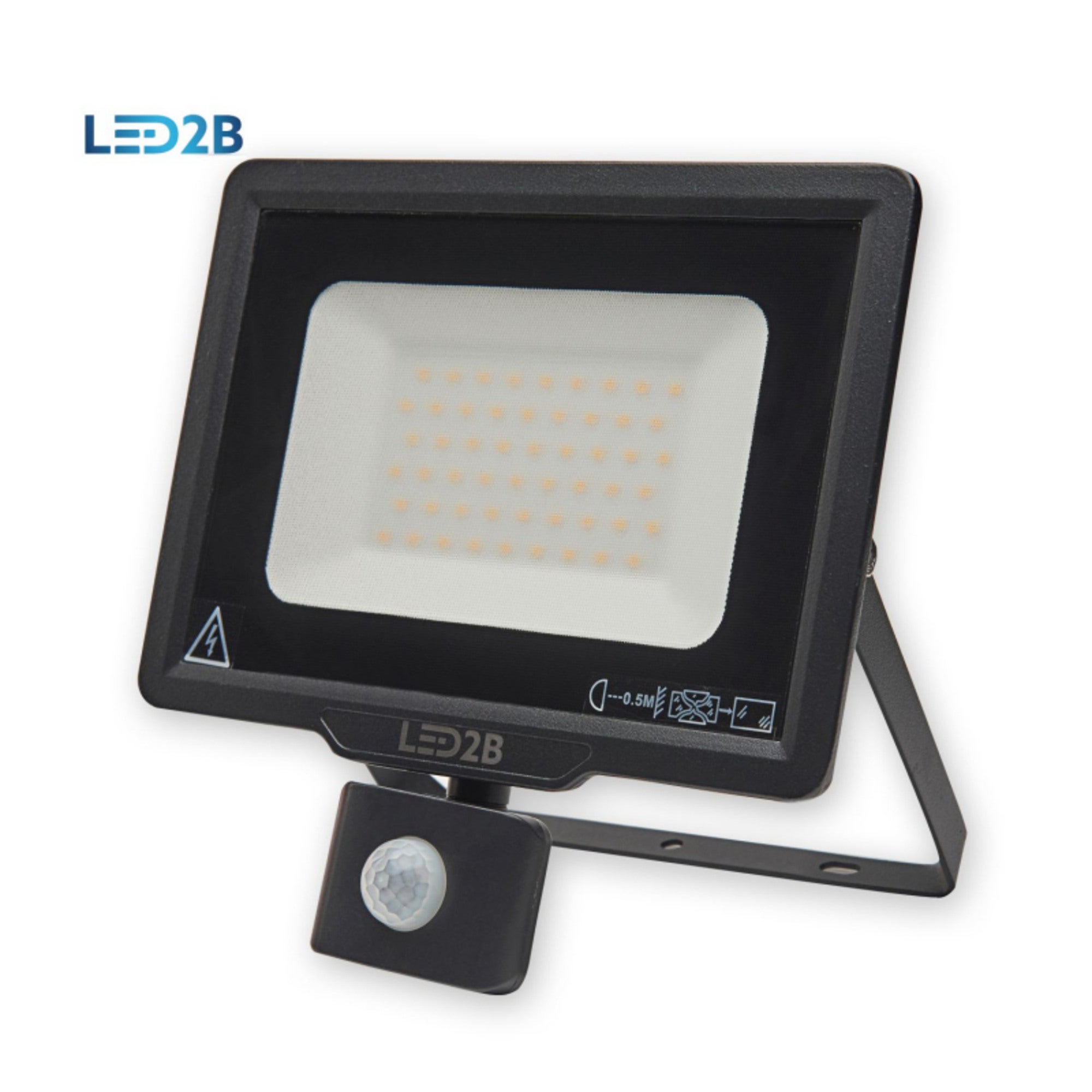 Naświetlacz MH LED 50W 4000lm 6000K IP65 z czujnikiem ruchu