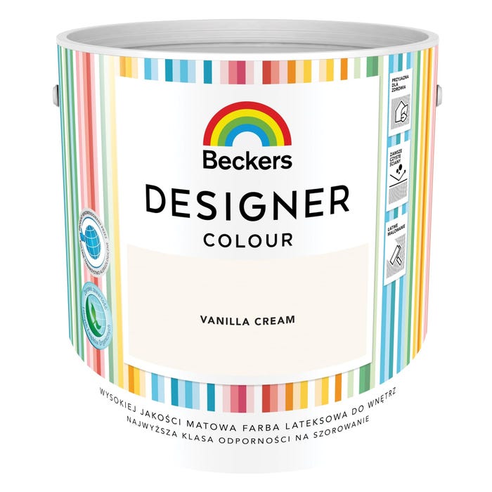 Farba Beckers Designer Colour vanilla cream 2,5l
