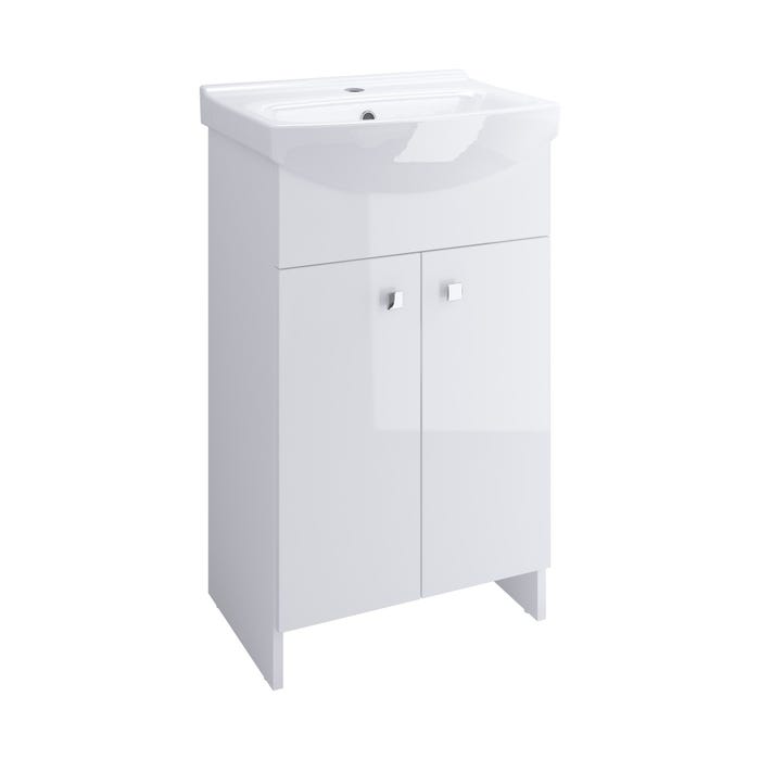 Szafka z umywalką Cersanit Basic 60 cm