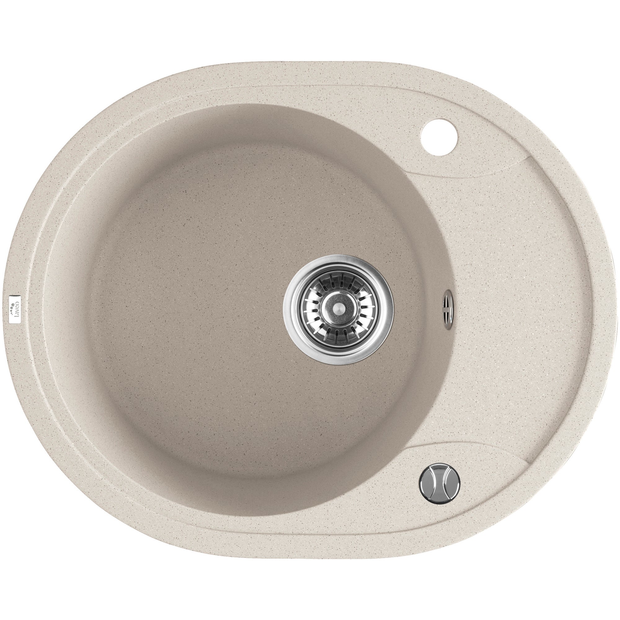 Zlewozmywak granitowy Laveo Dafne 47 x 58 cm