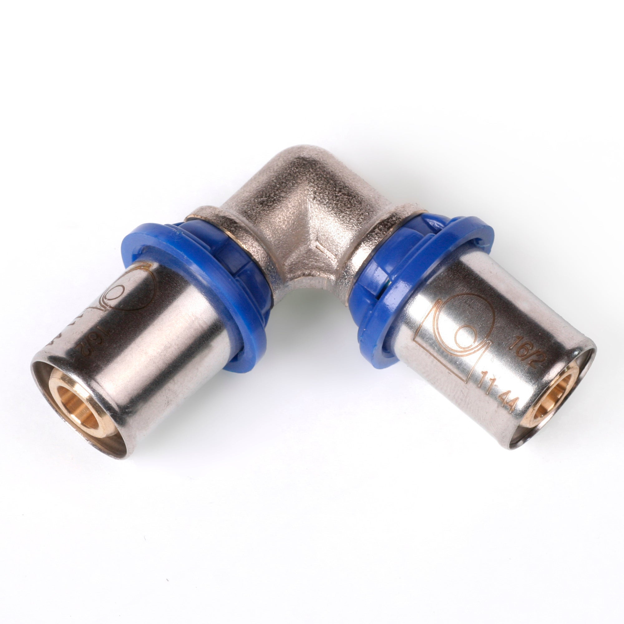 Pex Kolano zaciskowe 90° 16 mm Radopress 1