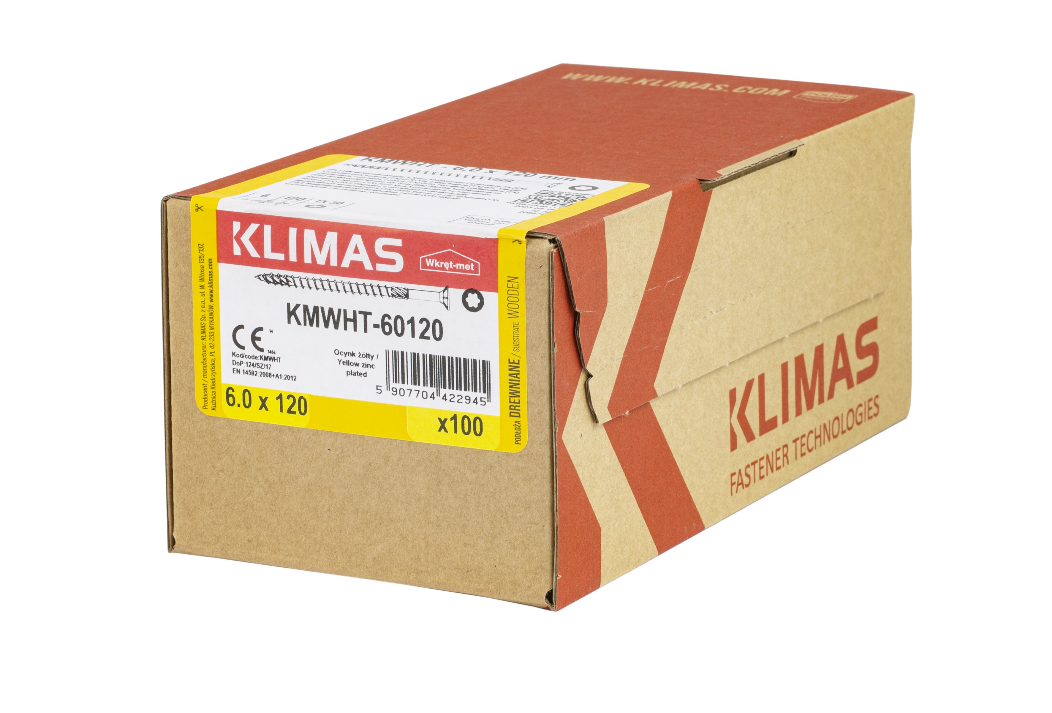 Wkręt konstrukcyjny 6x120 mm (100 szt.) 1