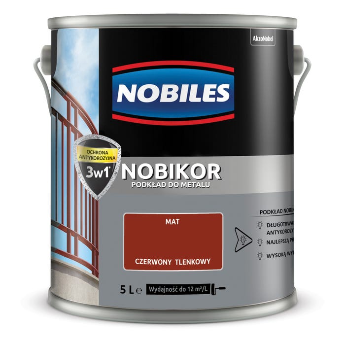 Nobikor Czerwony Tlenek 5L