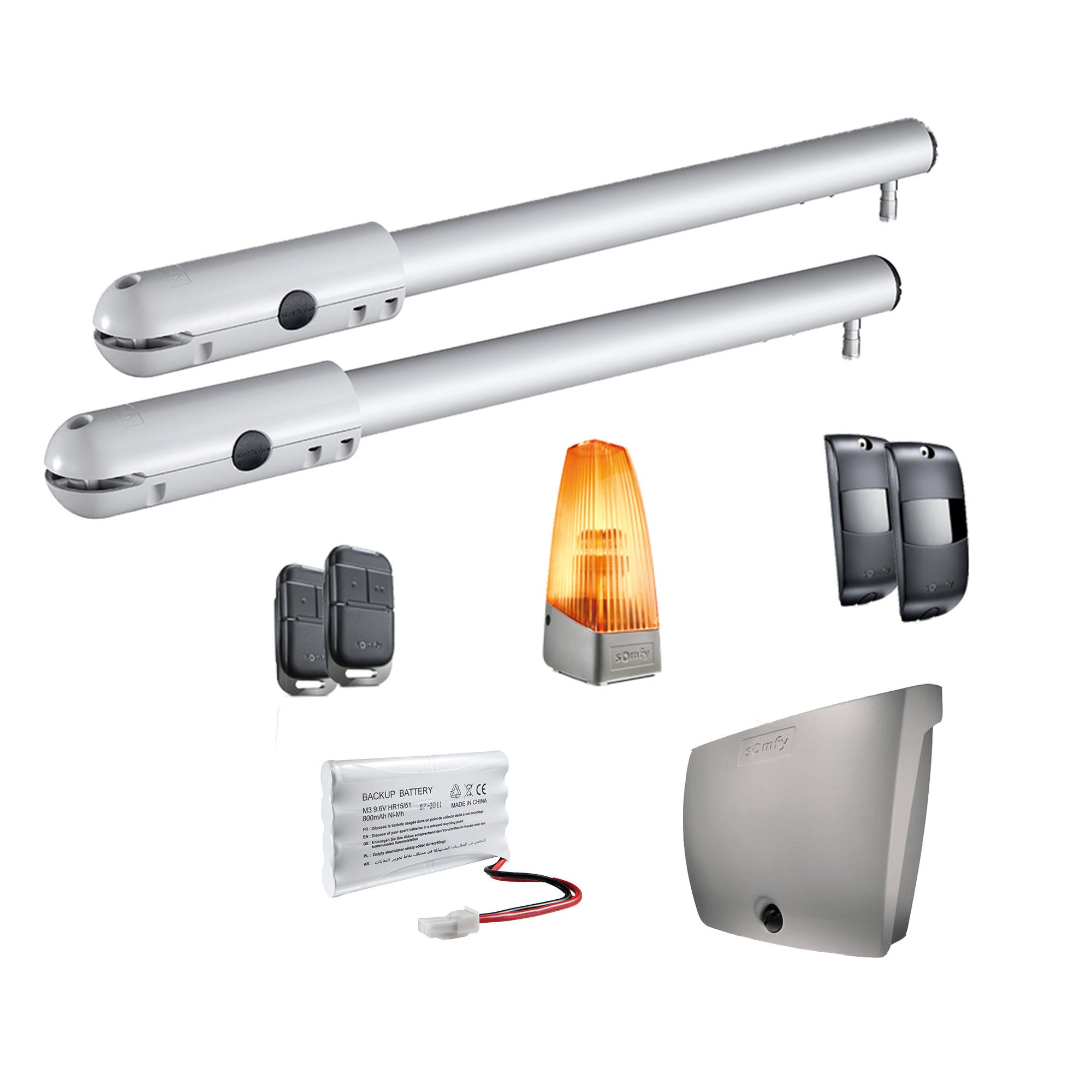 Napęd do bramy dwuskrzydłowej SGS Essential SOMFY 1