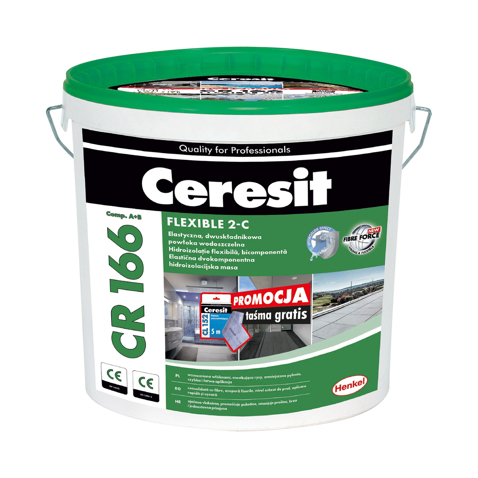 CR 166 Elastyczna Powłoka Wodoszczelna 16 KG promo 0