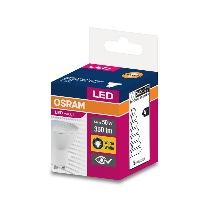 Żarówka LED GU10 4,5W 350lm 2700K