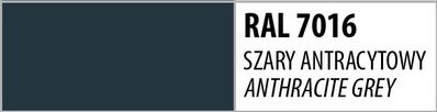 Spray Lakier akrylowy Ambro-Sol szary antracytowy RAL7016 400ml 1