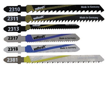 Zestaw brzeszczotów do wyrzynarki typ T, 10 szt. 0