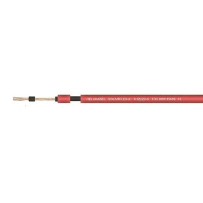 Kabel solarny 6 mm2 czerwony KBE 1m/500/