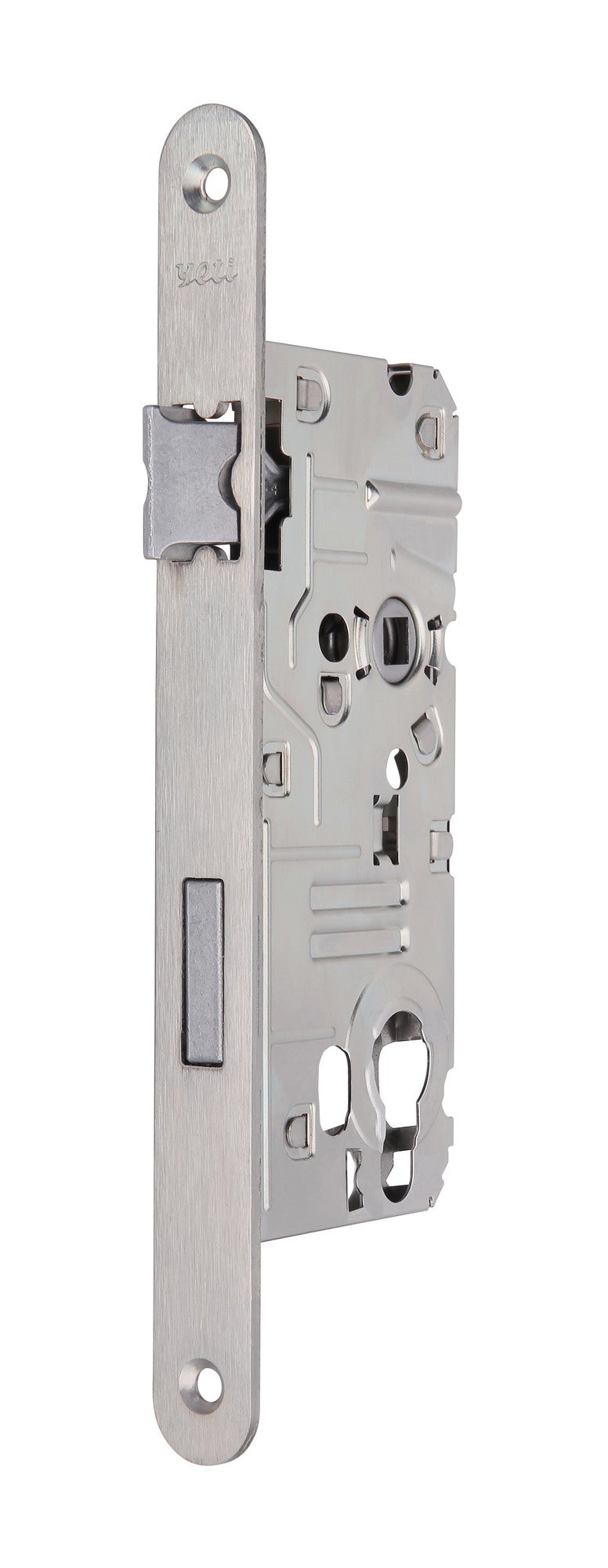 Zamek wpuszczany Yeti na wkładkę lewy 72/50 mm