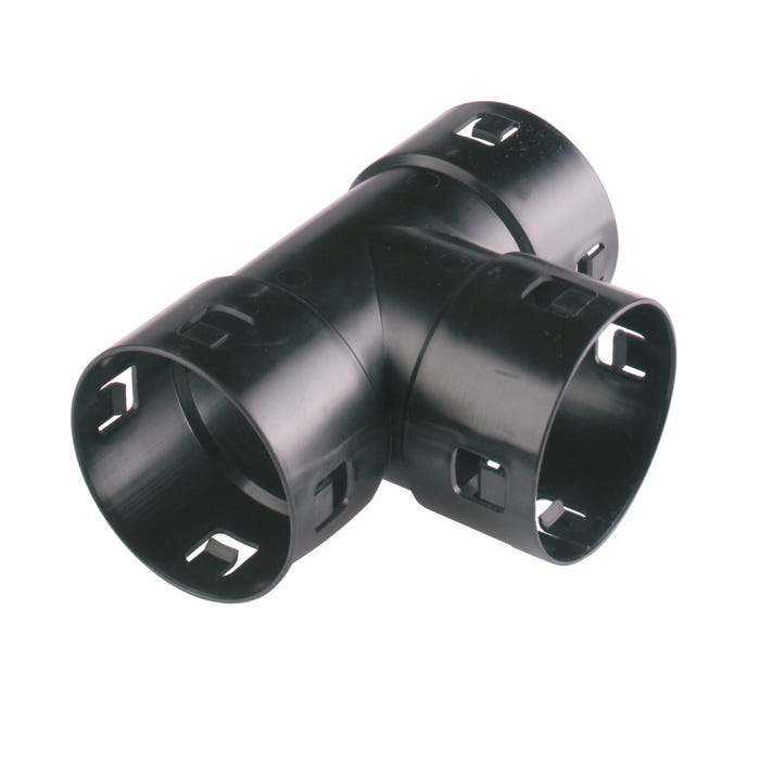 Trójnik drenarski T fi 80 mm PVC Scala Plastics