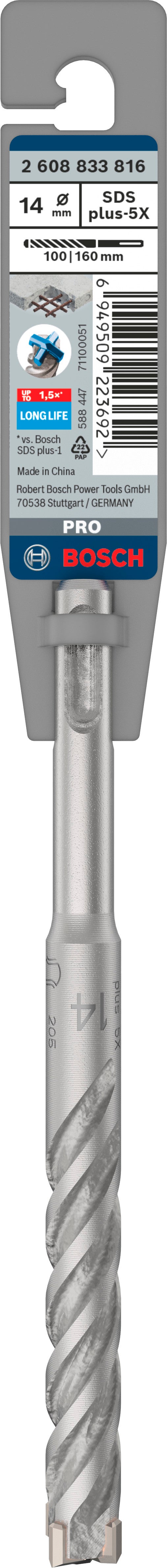 Wiertło SDS-Plus-5X 14x100x160 mm BOSCH 1