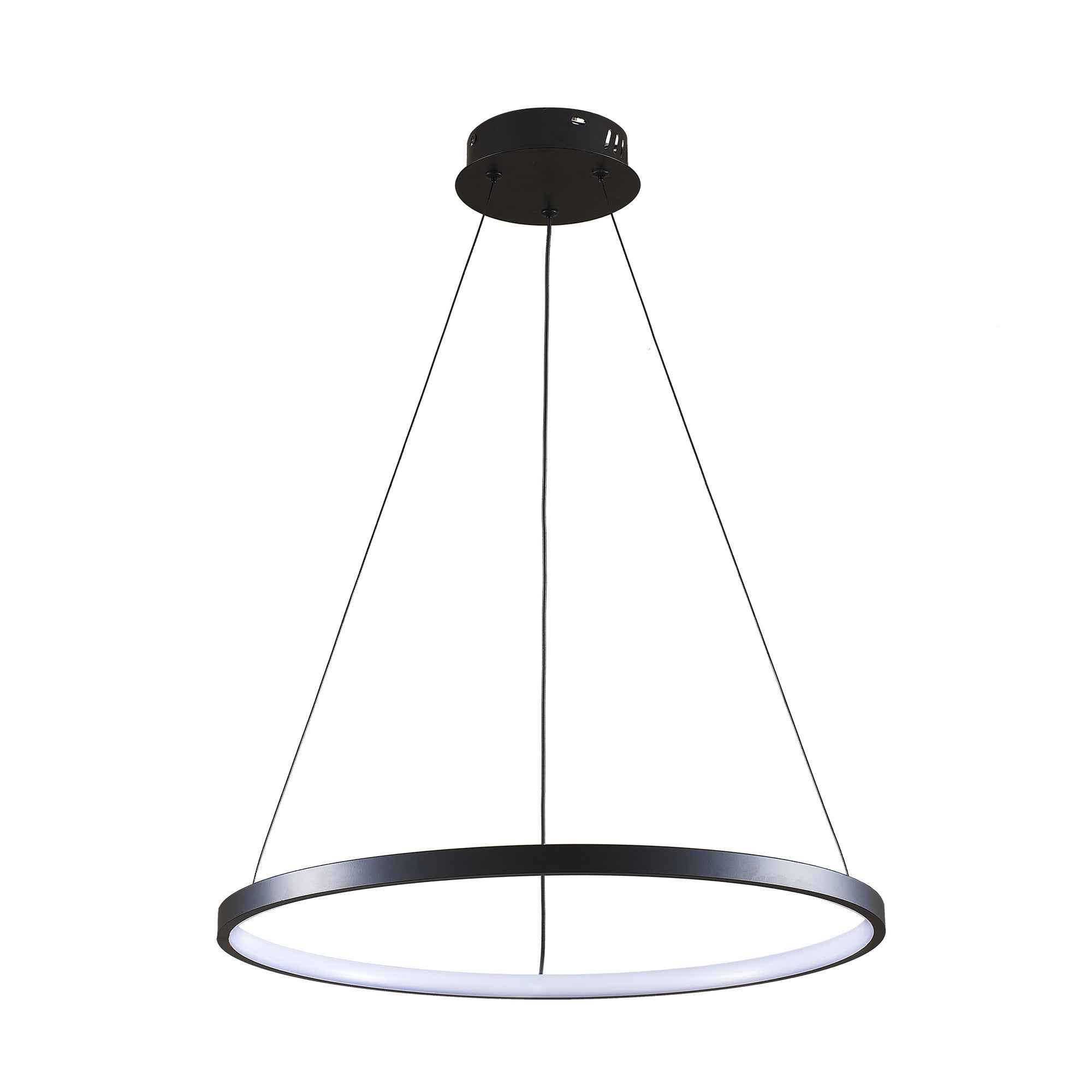 Lampa wisząca LED Lea 25W 3000lm czarna