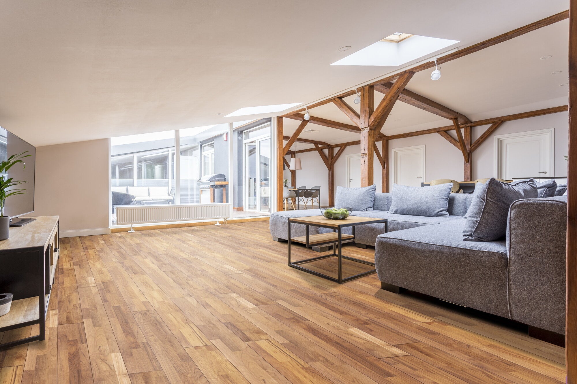 Podłoga lita Teak 15X150X1200 op.1,08m2 1