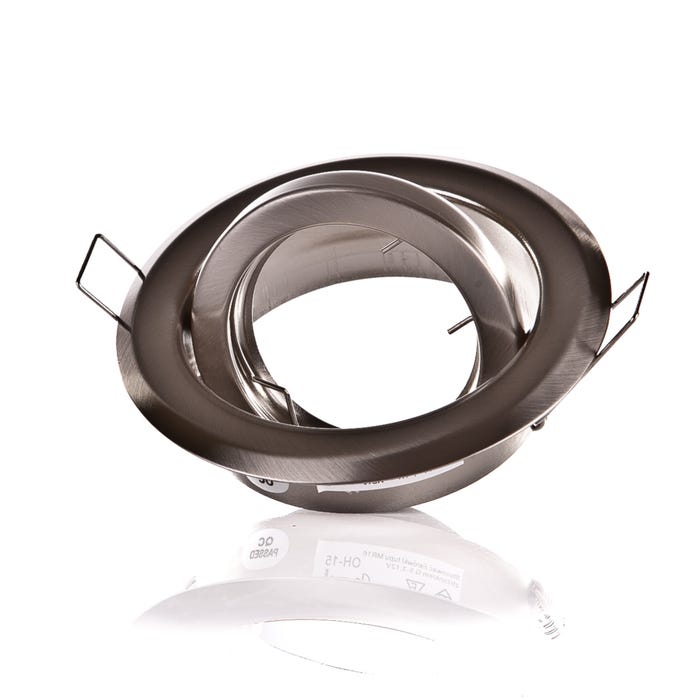 Oczko ruchome OH15 matowy chrom GU10