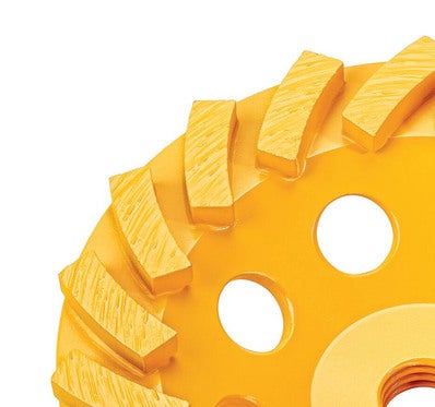 Tarcza diamentowa garnkowa do betonu Turbo 125x22,2 mm 2