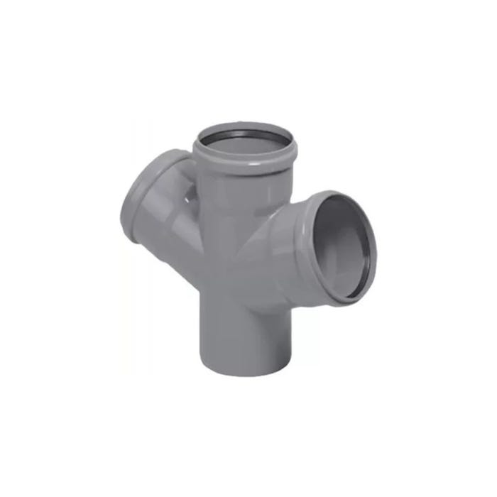 Czwórnik kanalizacji wewnętrznej jednopłaszczyznowy Magnaplast 110/400 mm (MAG400-11440)