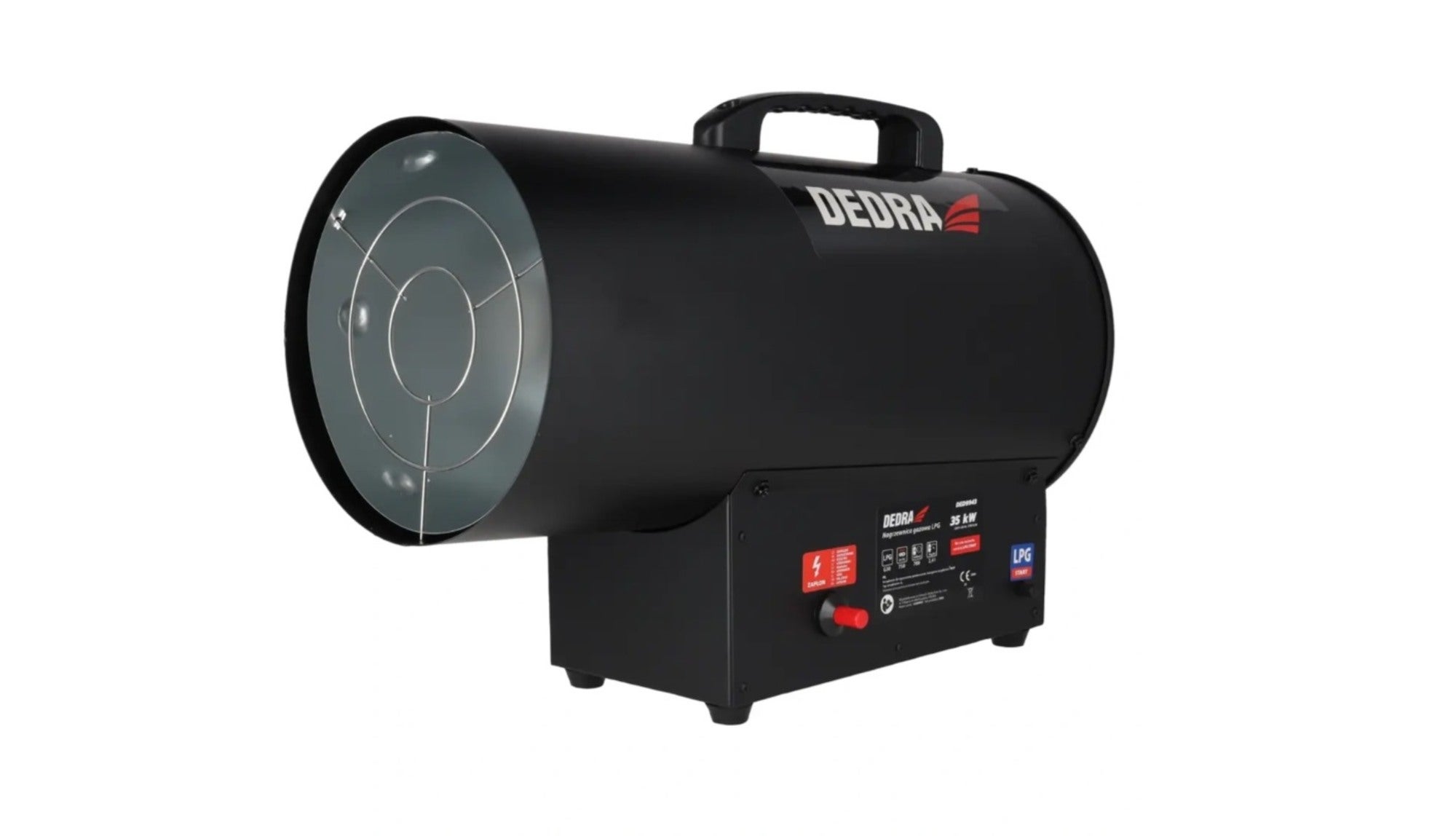 Nagrzewnica gazowa DEDRA 35kW 0