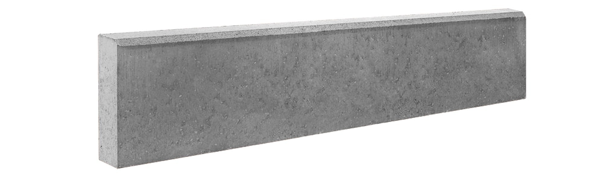 Obrzeże chodnikowe, szare 100x20x6 cm,  Bruk-Bet