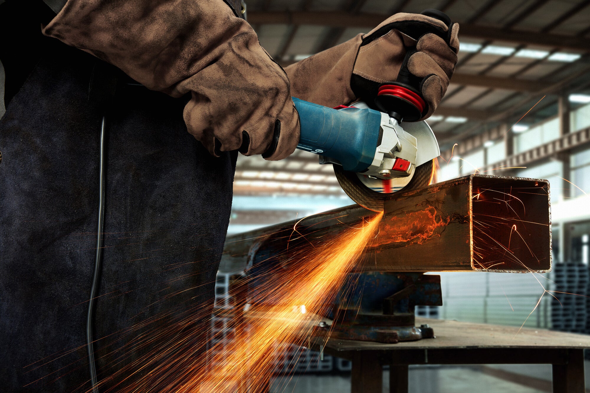 Szlifierka kątowa 125 mm 1200W GWS 12-125 S Bosch 5