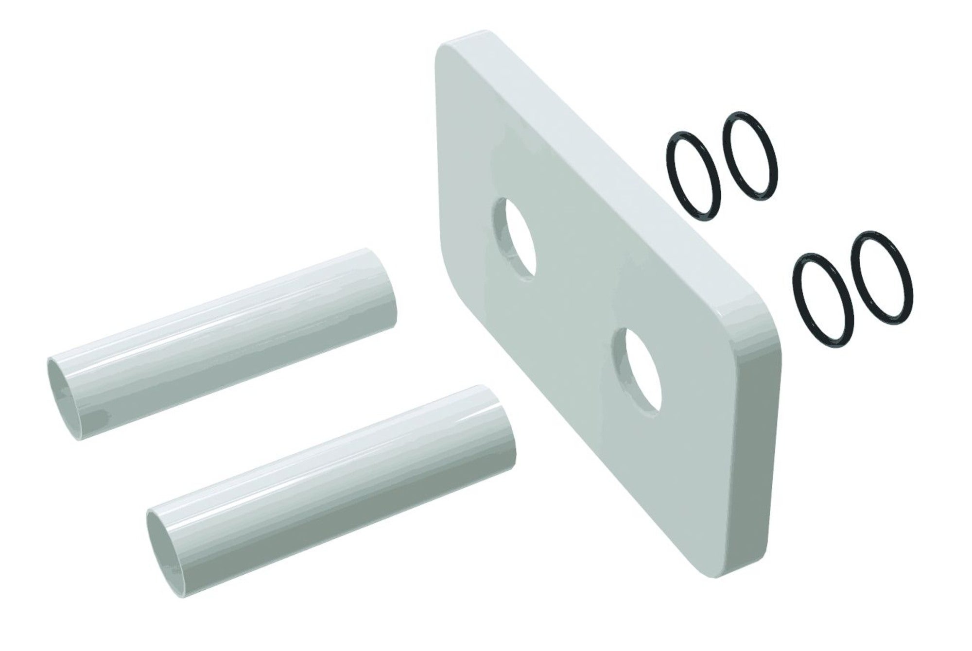 Komplet maskujący biały GOSHE