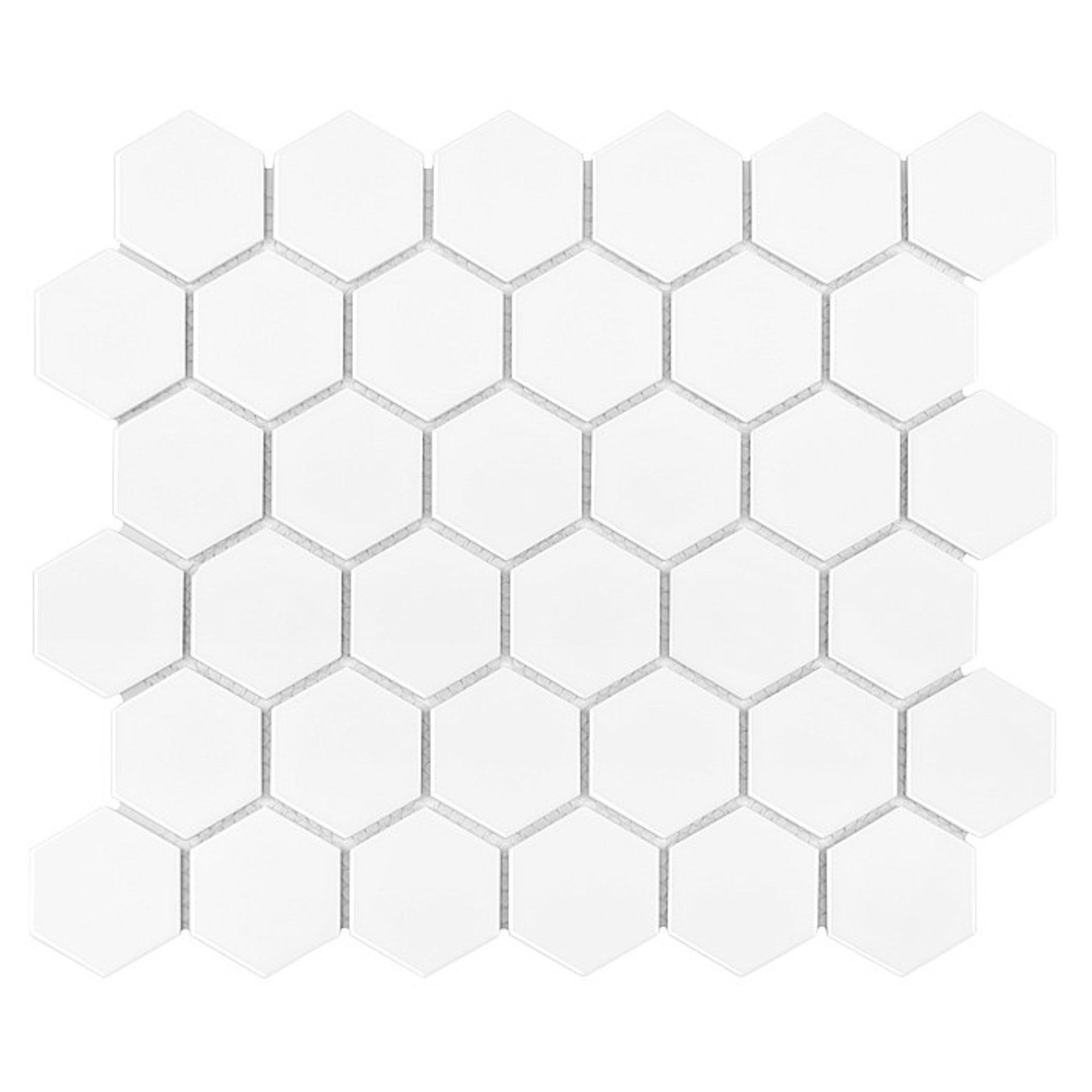 Mozaika ceramiczna White Matt 32x28 cm