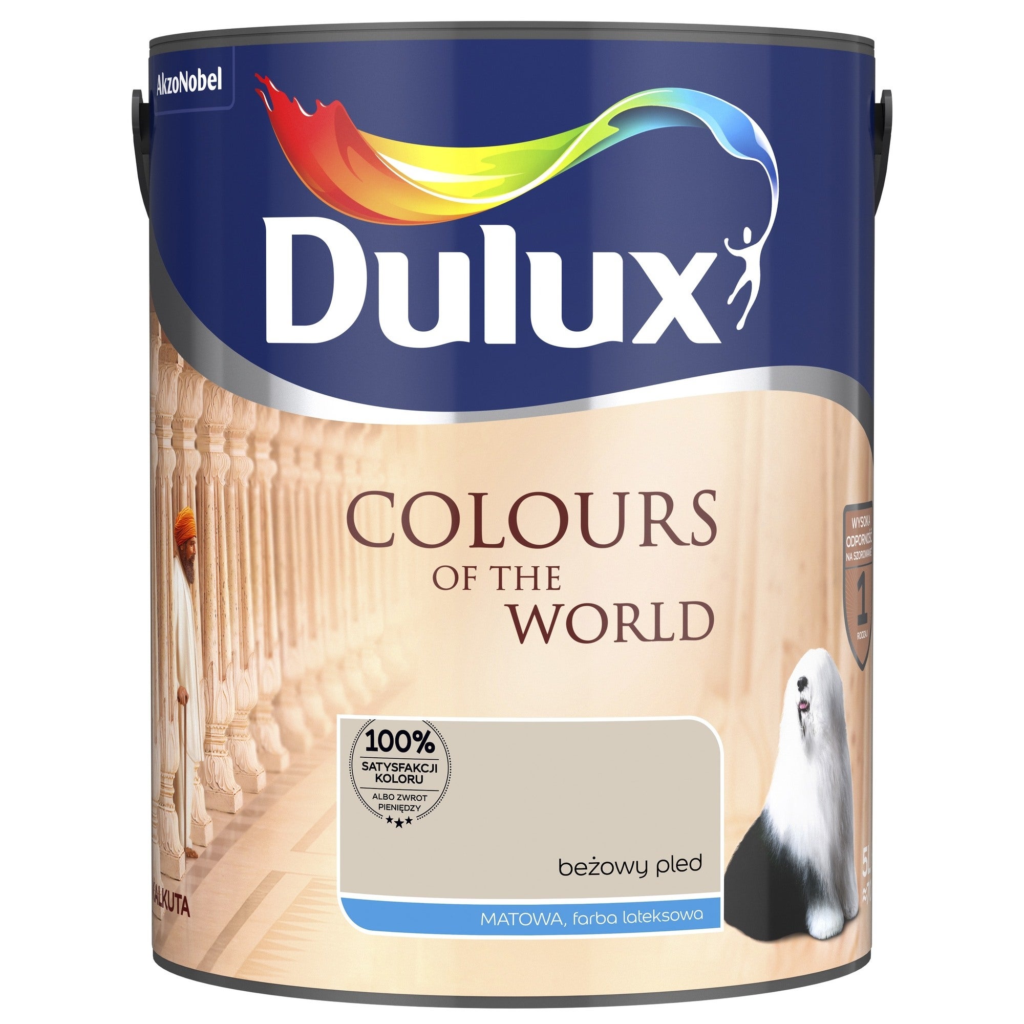 Farba Dulux Kolory Świata beżowy pled 5l 1
