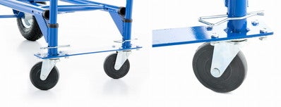 Wózek magazynowy, składany, 2w1, nośność 250 kg 5