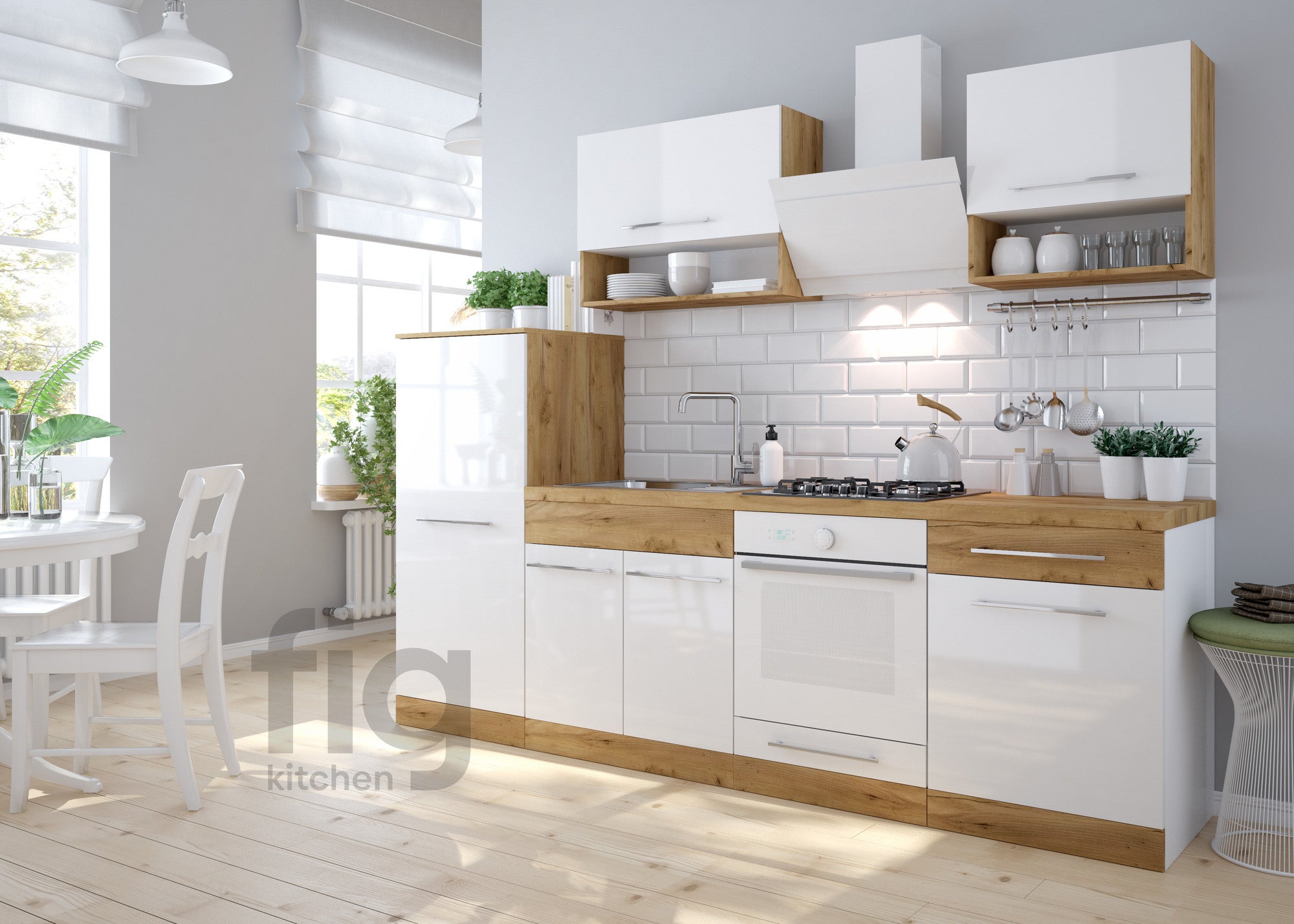 Zestaw mebli kuchennych OTTON, 6 elementów 0