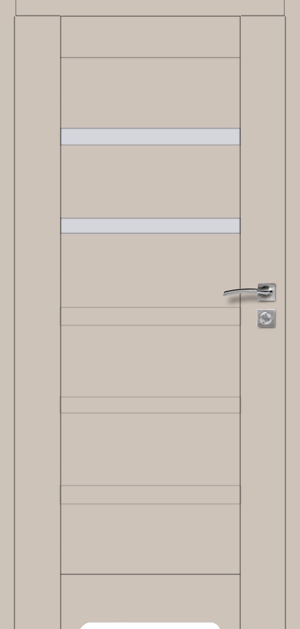 Skrzydło łazienkowe Etna 40 bezprzylgowe 80 cm lewe cashmere