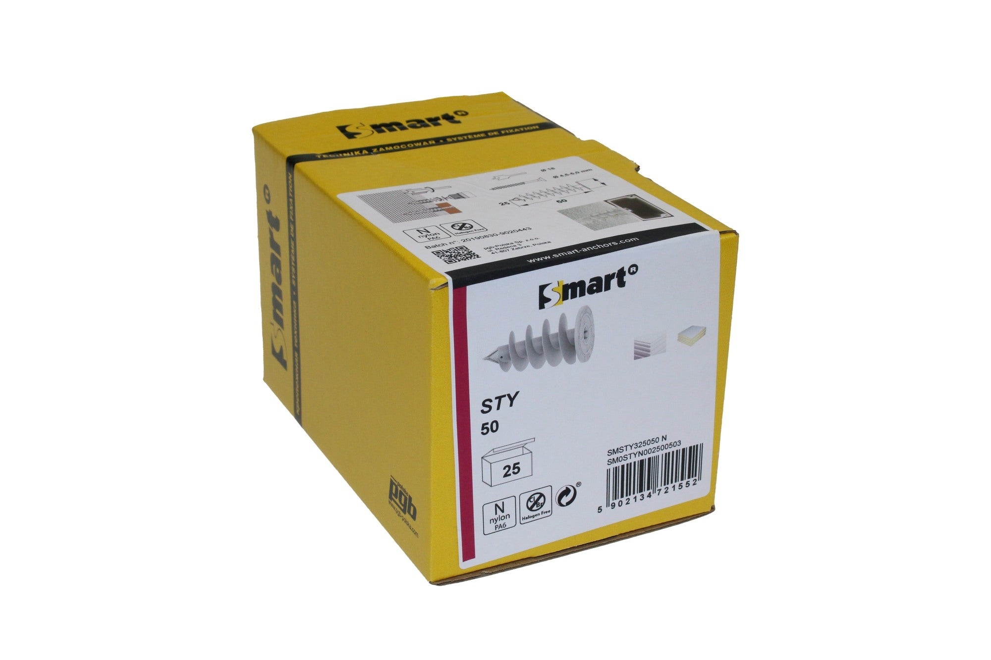 Kołek do styropianu 25x50 mm (25 szt.)