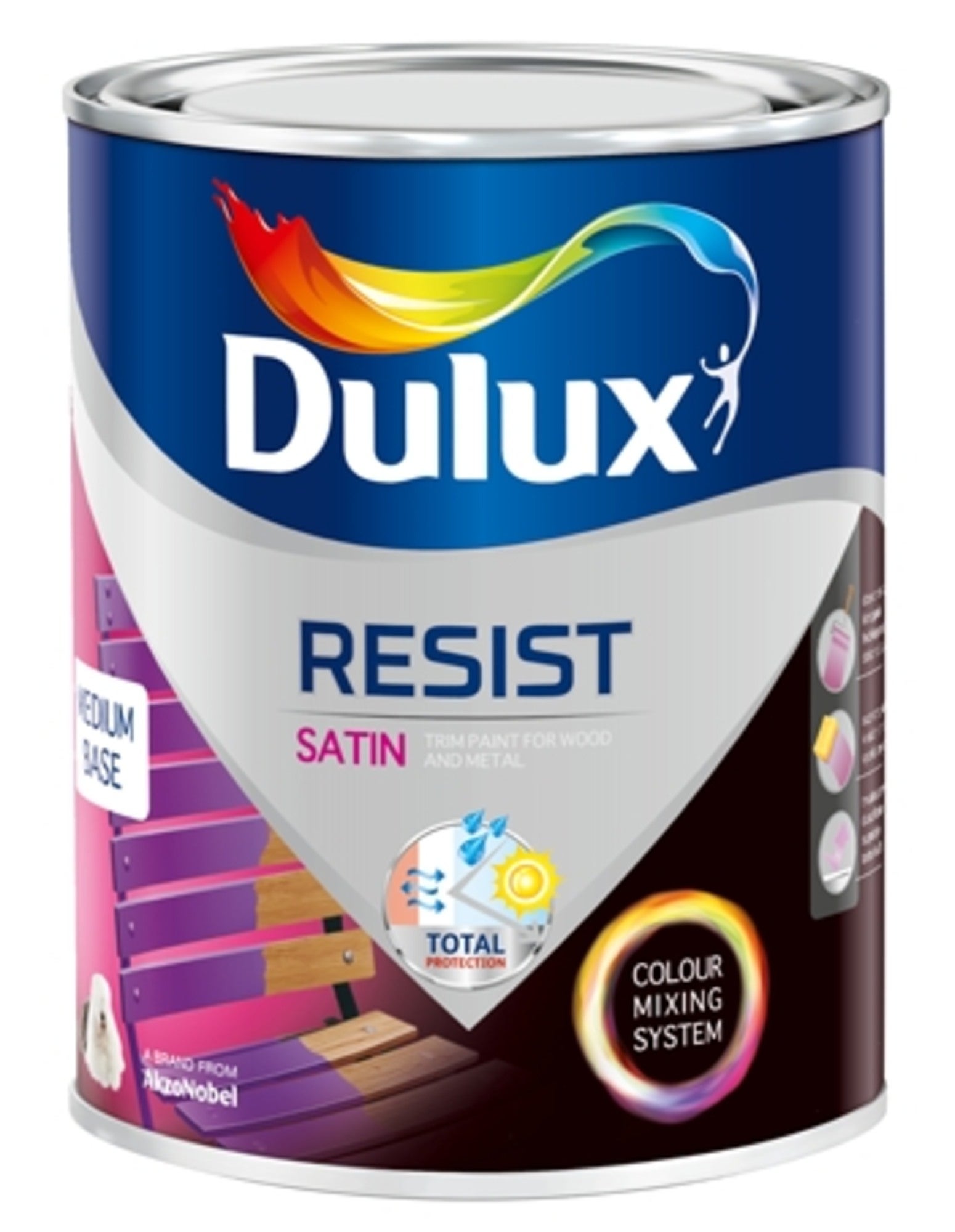 Emalia Dulux Resist Satin Clear 0,86 l 0