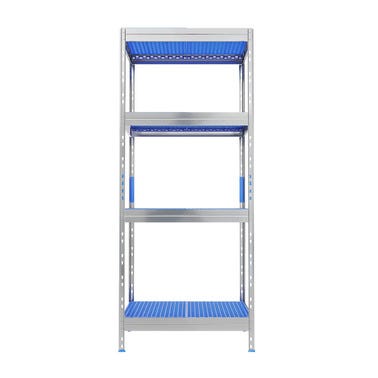 Regał magazynowy Horeca wym. 180x75x50 cm, 4 półki, 175 kg