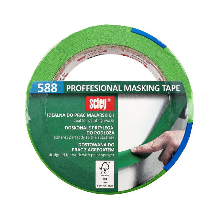 Taśma maskująca kauczukowa Scley 588 48mm x 50m