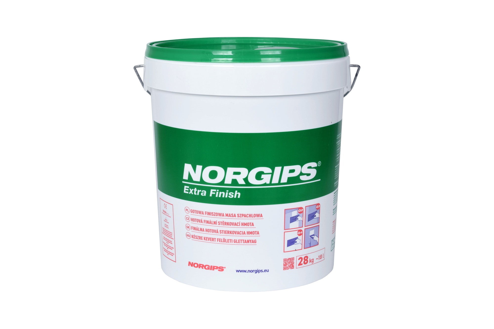 Masa szpachlowa Norgips Ekstra Finish 28 kg 0