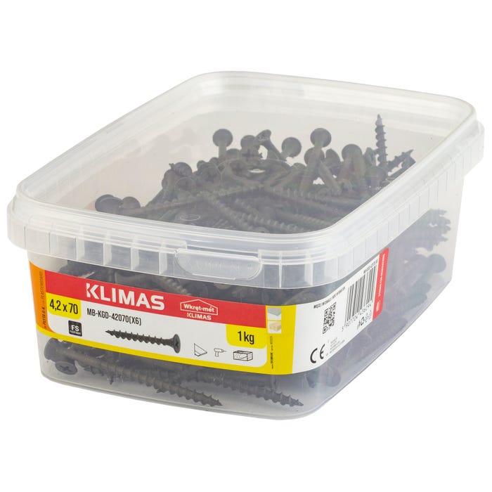 Wkręt do mocowania płyt g/k 4.2x70 mm 1kg