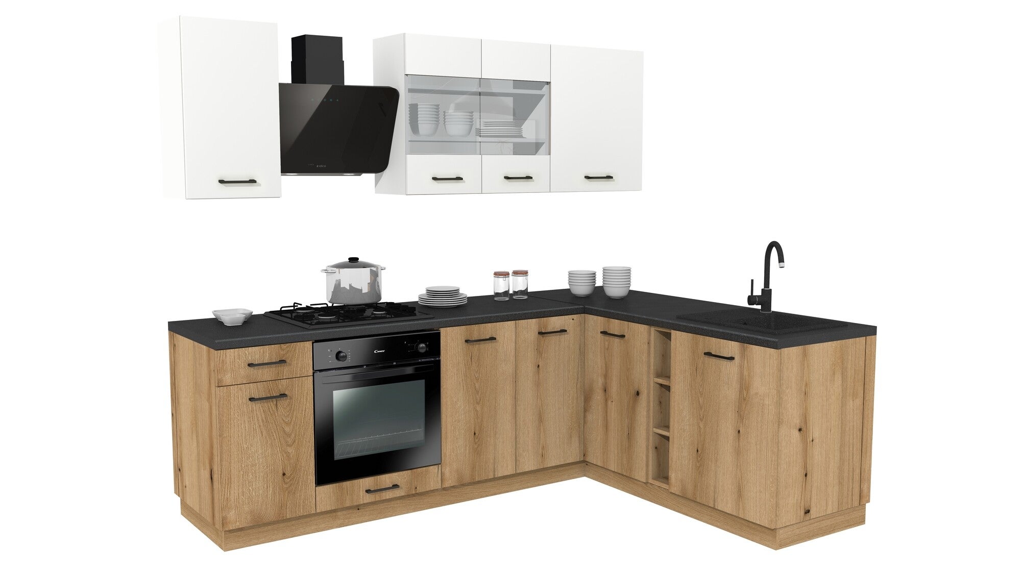 Cokół z uszczelką płyta dąb evoke 2000x100mm 1