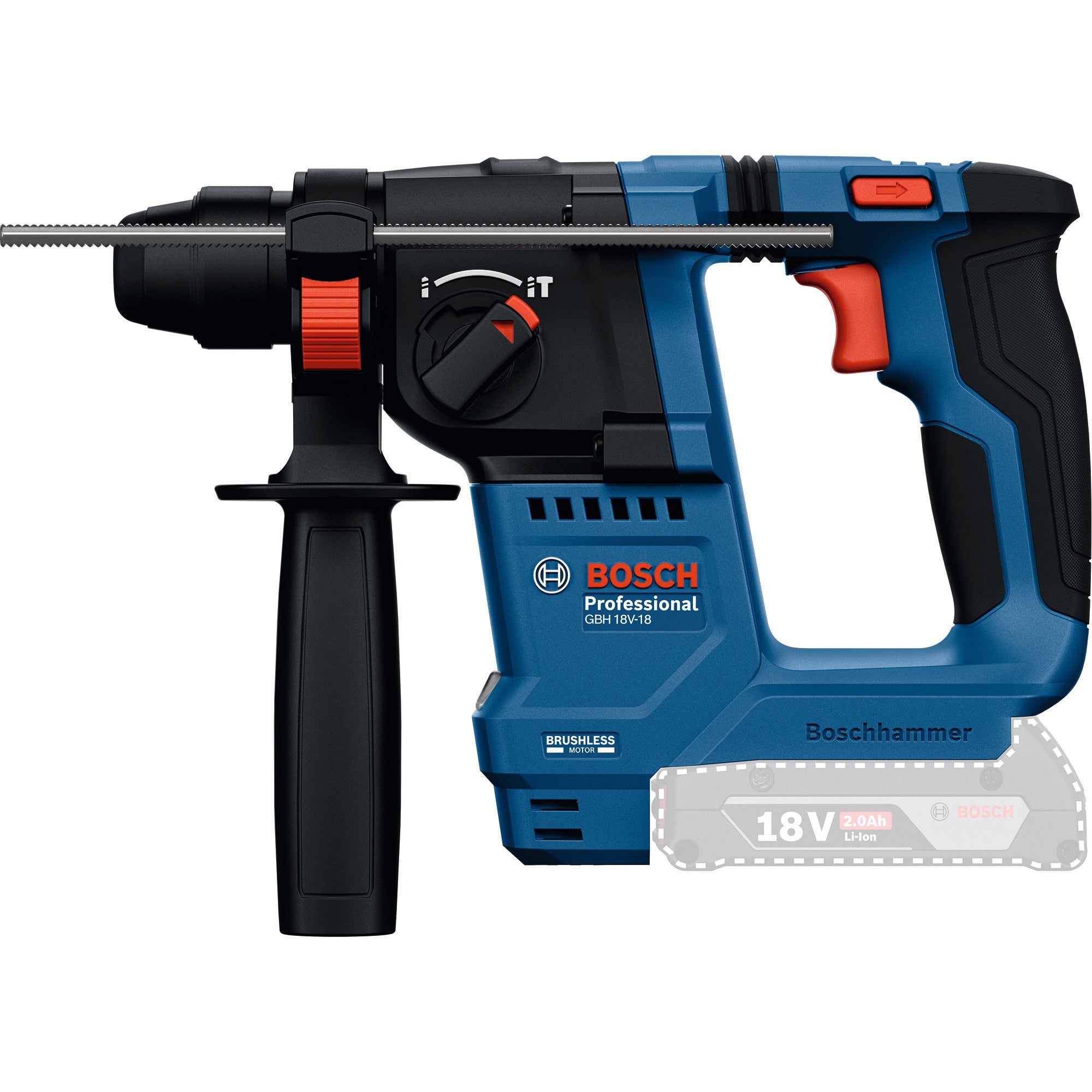 Młotowiertarka akumulatorowa Bosch GBH 18V-18 0611927000