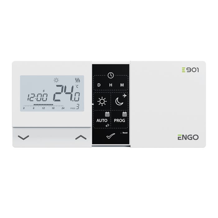 Przewodowy tygodniowy regulator temperatury E901