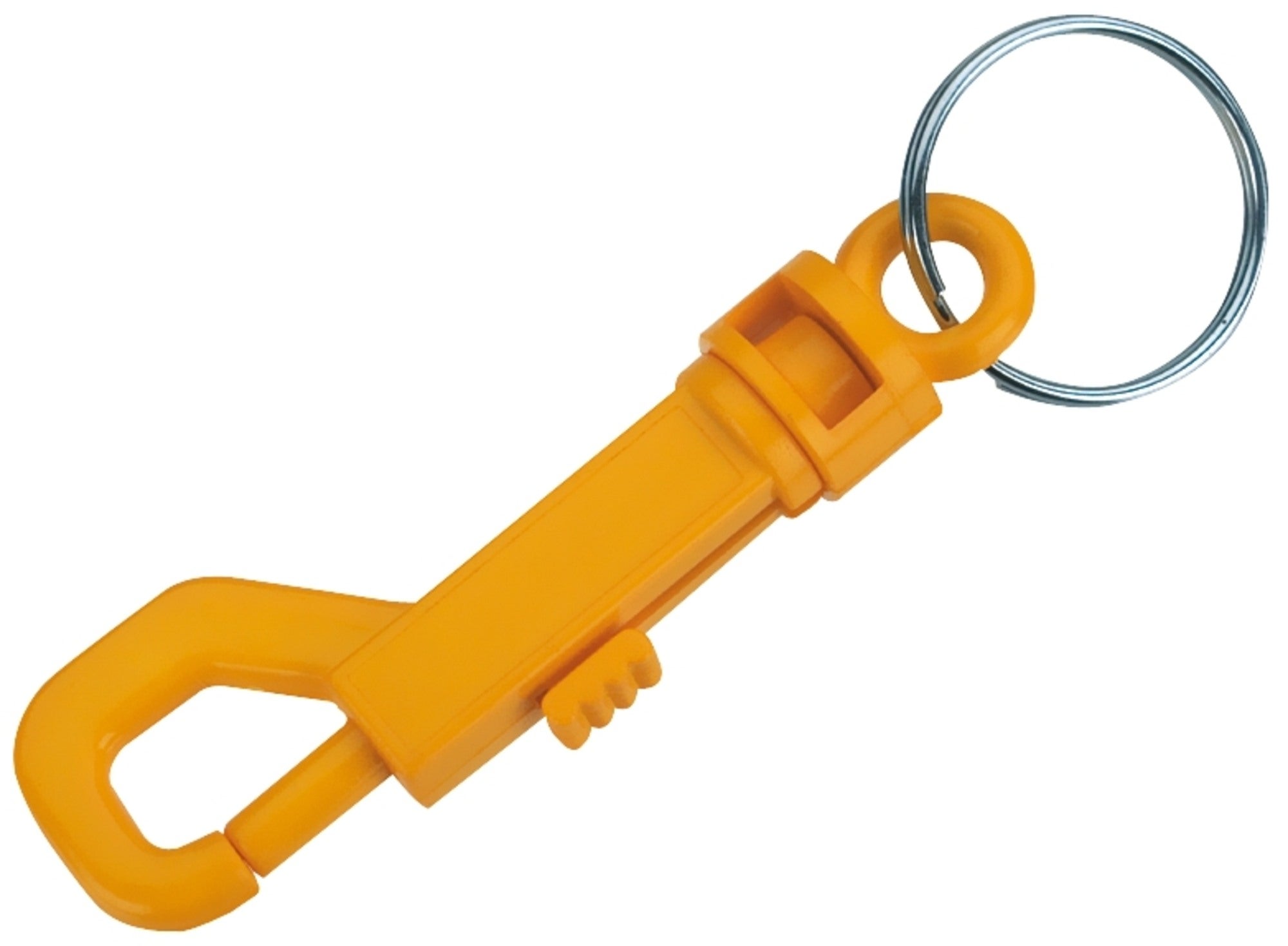 Karabińczyk z zawieszką do kluczy 2.5x7.1x1 cm