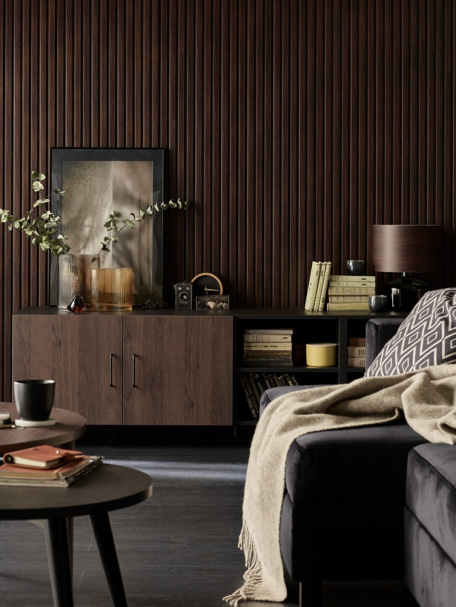 Panel lamelowy Linerio M-line Chocolat 1