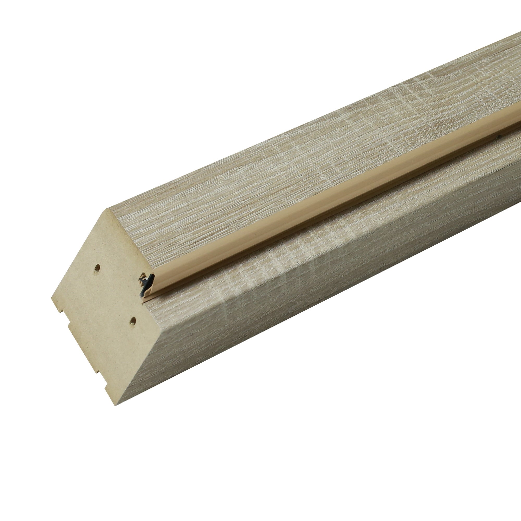 Belka górna ościeznicy stałej, dą sonoma, 80 cm