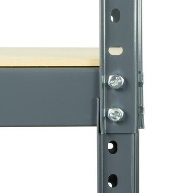 Regał magazynowy Stabil wym. 180x90x40 cm, 5 półek, 200 kg 4